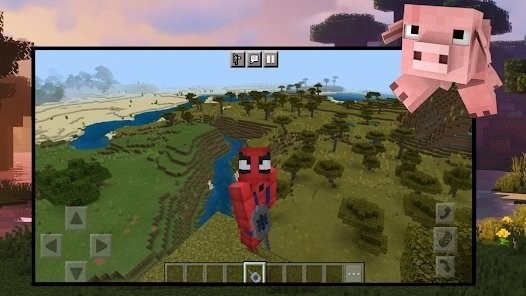 我的世界蜘蛛侠模组手机版(Spider Games) v1.02 安卓版2