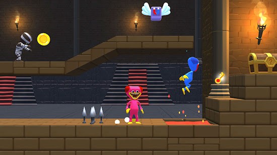 大蓝猫和小女孩的故事恐怖游戏(Poppy N Huggy) v2.0.7 安卓版1