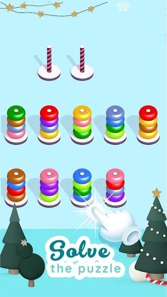 彩色堆叠拼图(Color Stack Puzzle) v1.2.3 安卓版0