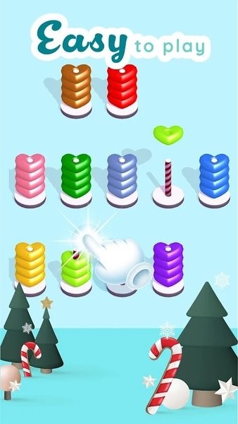 彩色堆叠拼图(Color Stack Puzzle) v1.2.3 安卓版1