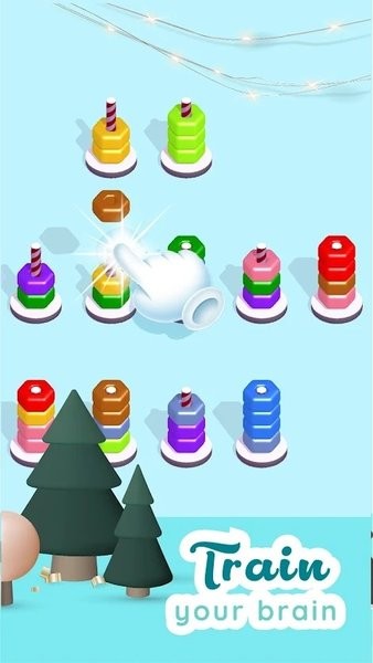 彩色堆叠拼图 彩色堆叠拼图游戏