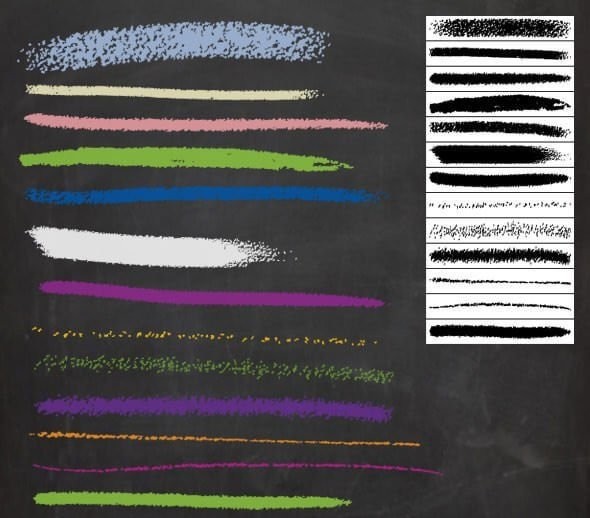 AI笔刷打包下载 25组质量超赞的AI笔刷打包