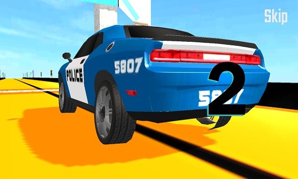 警车特技大坡道(Police Car Stunts: Mega Ramp Free Car Racing Games) v1.40 安卓版2