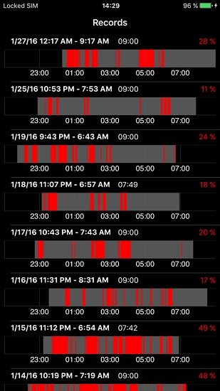 snoreclock打鼾监控 v5.2.3 手机版0