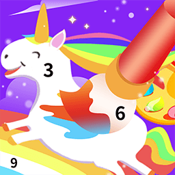 涂色画家小游戏