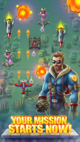 飞机世界大战无限金币版 v1.5 安卓版2