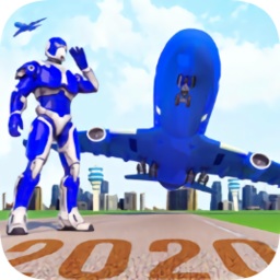 机器人飞机模拟器游戏