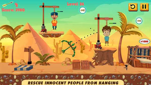 弓箭救小人小游戏 v1.0 安卓版0