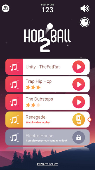 音乐弹跳球2 v3.0 安卓版0