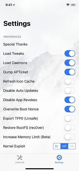unc0ver越狱工具 v8.0.2 最新中文版1