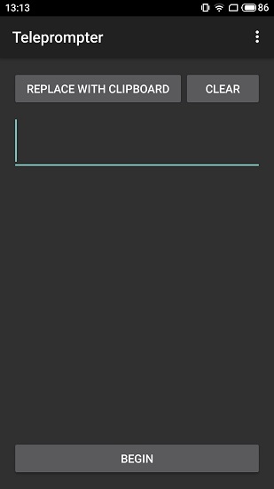 teleprompter提词器安卓中文版 v2.3 最新版0