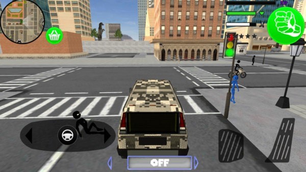 陆军火柴人绳索英雄游戏 v1.0 安卓版1