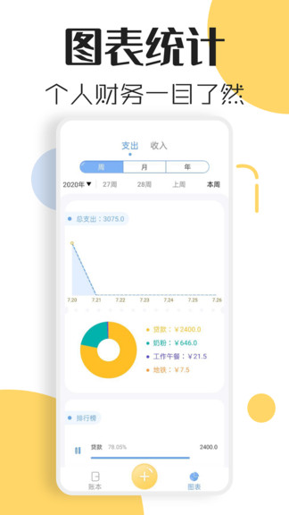 泡泡记账最新版 v1.3.4 安卓版0