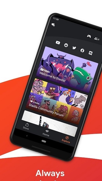 谷歌云游戏平台stadia v3.22.379343977 安卓版0