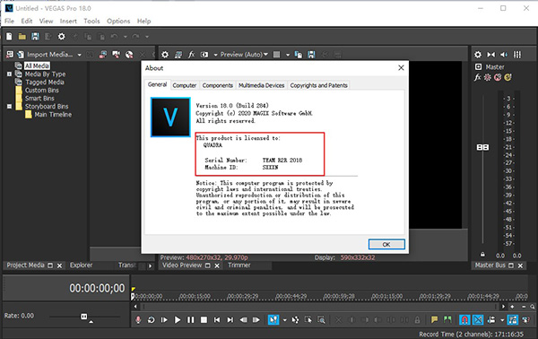 vegaspro18最新版 v18.0.0.284 官方版0