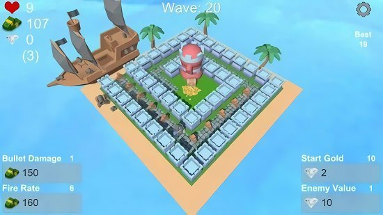 城堡岛TD完整版 v1.2 安卓版0