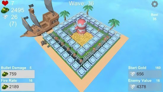 城堡岛TD完整版 v1.2 安卓版2