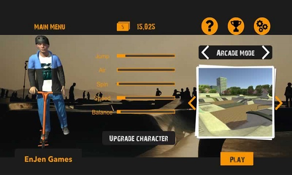 滑板车3d2手游(Scooter FE3D 2) v1.31 安卓版1