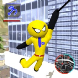 警察火柴人绳索英雄免费版