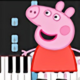 小猪佩奇钢琴块游戏