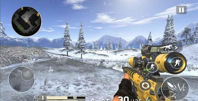 山地狙击手手游 v1.0 安卓版1