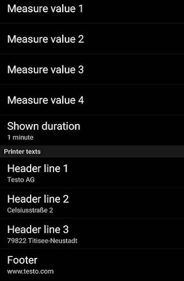 testo combustion app(烟气分析仪) v2.08 安卓版0