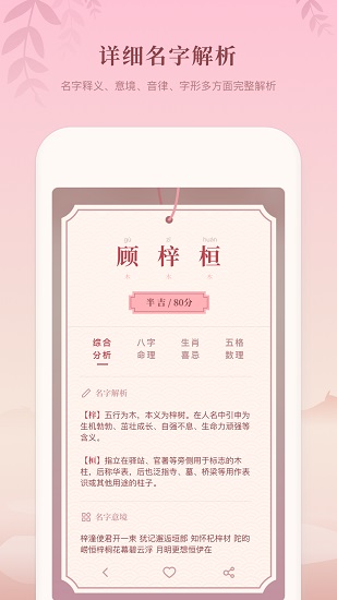 八字起名软件免费版 v1.10103.3 安卓版2