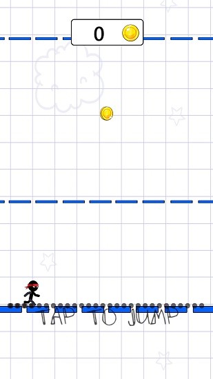 火柴人涂鸦跳跃游戏 v1.0 安卓版1