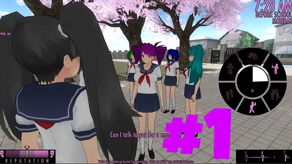 病娇高中模拟器游戏 v0.5.85 安卓版1