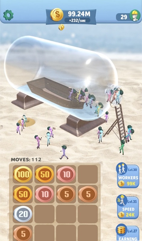 瓶子里造船手游 v1.0 安卓版1