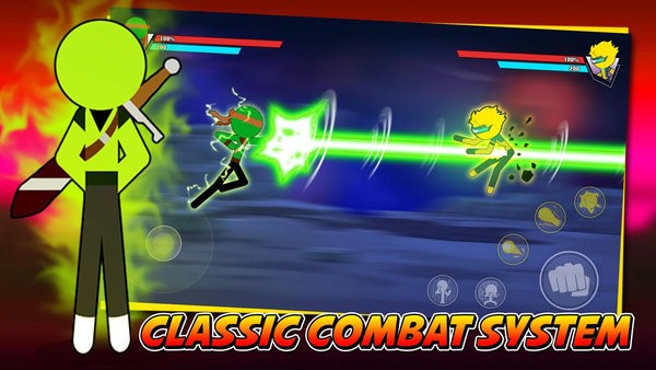火柴人英雄格斗小游戏 v1.2 安卓最新版0