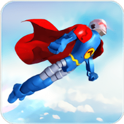 飞行英雄城市战斗游戏(Flying Superman Robot Transform Car)