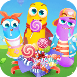 贪吃虫虫爱糖果