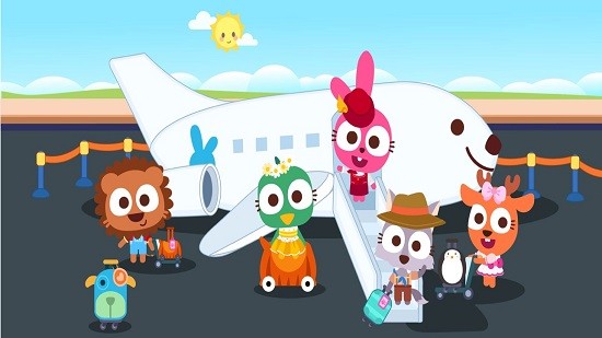 泡泡兔梦想小镇旅行(papotown travel) v1.2.1 安卓版1