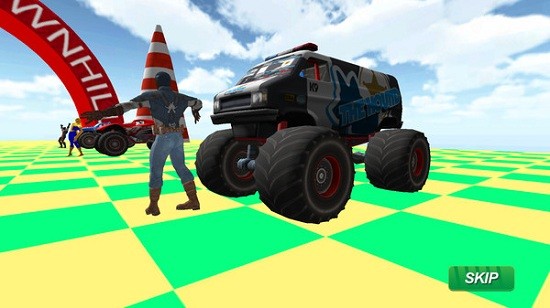 英雄斜坡赛车游戏 v1.0 安卓版1