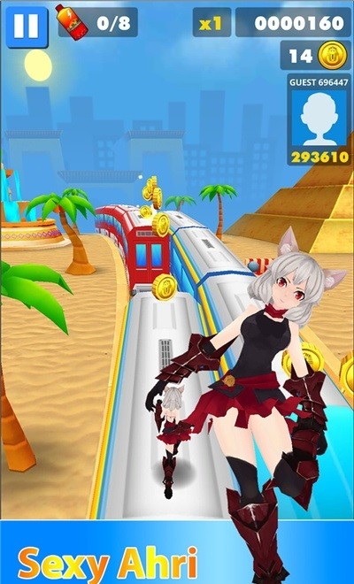 地铁美女跑酷手游 v1.0.1 安卓版0