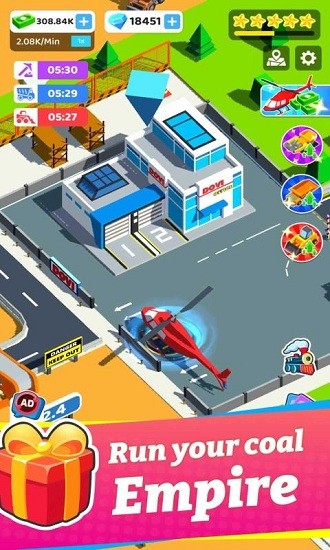 煤炭开采公司游戏(Coal Mining Inc) v0.10 无限金币1