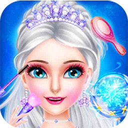 冰雪公主装扮舞会