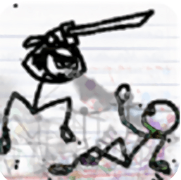 手绘火柴人格斗手游