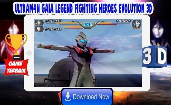 盖亚奥特曼格斗进化手游(Ultrafighter : Gaia Legend Fighting Heroes Evolution 3D) v1.1 安卓版0