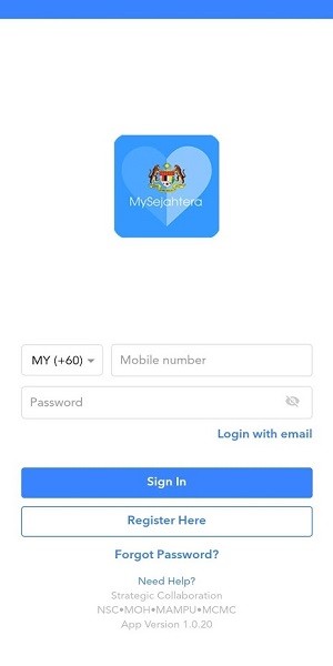 mysejahtera app(马来西亚健康码) v1.0.49 安卓版2