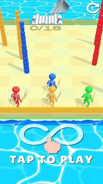 小人造木筏手游 v0.2 安卓版0