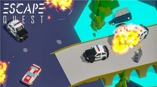 逃跑赛车特技(escape quest) v1.1 安卓版0