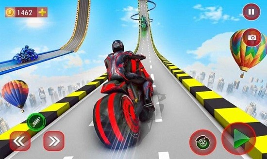 轻型摩托车特技免费版(Light Bike Stunt) v7.8 安卓版0