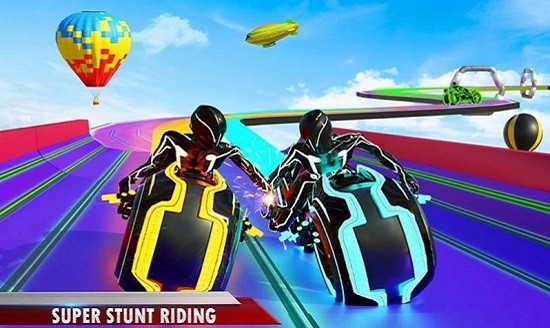 轻型摩托车特技免费版(Light Bike Stunt) v7.8 安卓版2