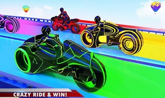 轻型摩托车特技免费版(Light Bike Stunt) v7.8 安卓版1