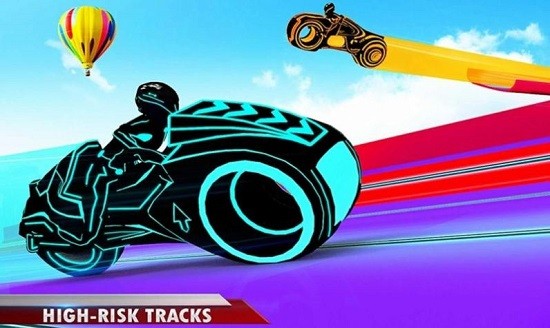 轻型摩托车特技免费版(Light Bike Stunt) v7.8 安卓版4