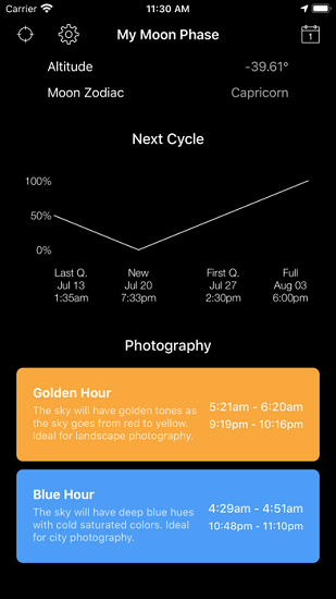 我的月相app(my moon phase pro) v3.3.1 安卓版2