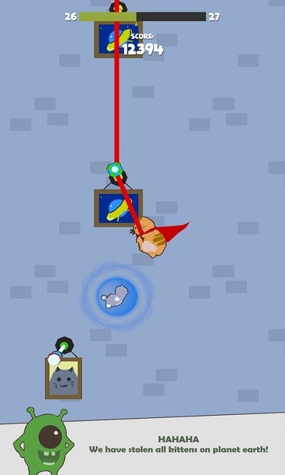 飞钩猫咪游戏 v1.4 安卓版0