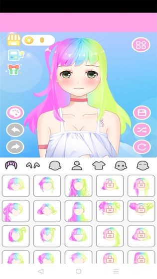 粉彩萌娘换装系统手游 v1.0.2 安卓版0